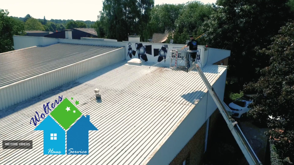 Video starten: Professionelle Dachreinigung Haren